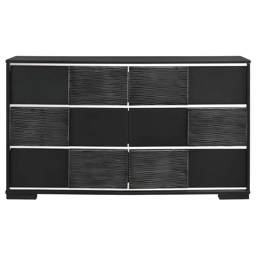 Blacktoft 4-piece Queen Bedroom Set Black