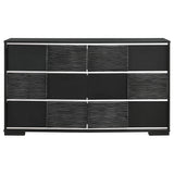 Blacktoft 4-piece Queen Bedroom Set Black
