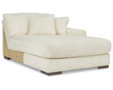 Seccional Lindyn de 4 piezas con chaise longue