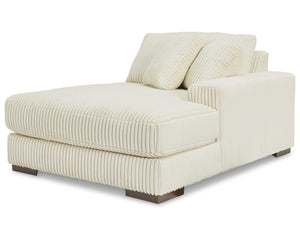 Seccional Lindyn de 4 piezas con chaise longue