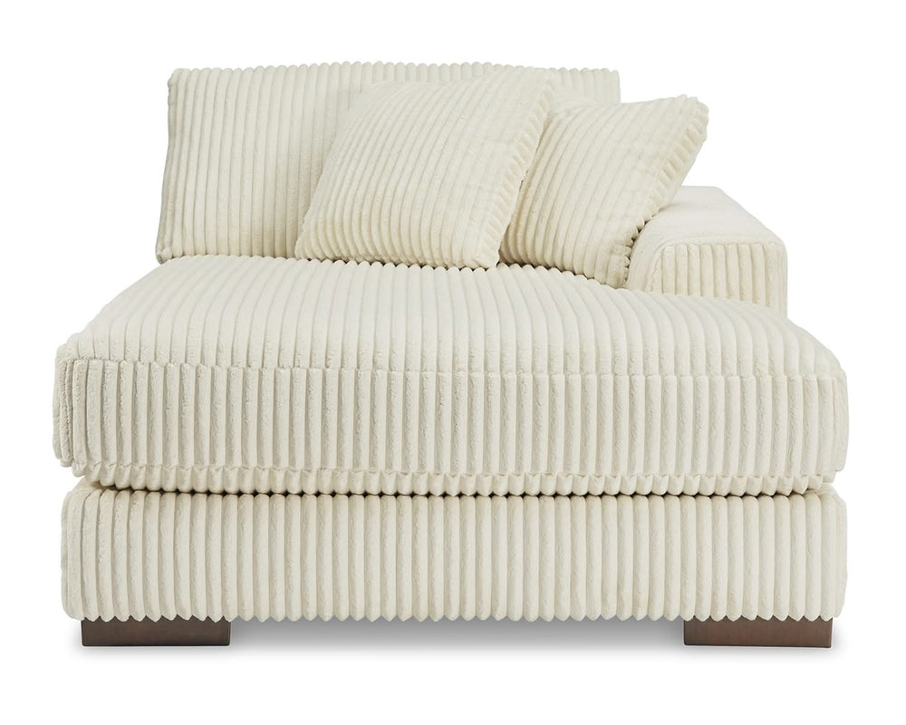 Chaise longue esquinera Lindyn con brazo derecho