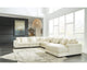 Seccional Lindyn de 6 piezas con chaise longue