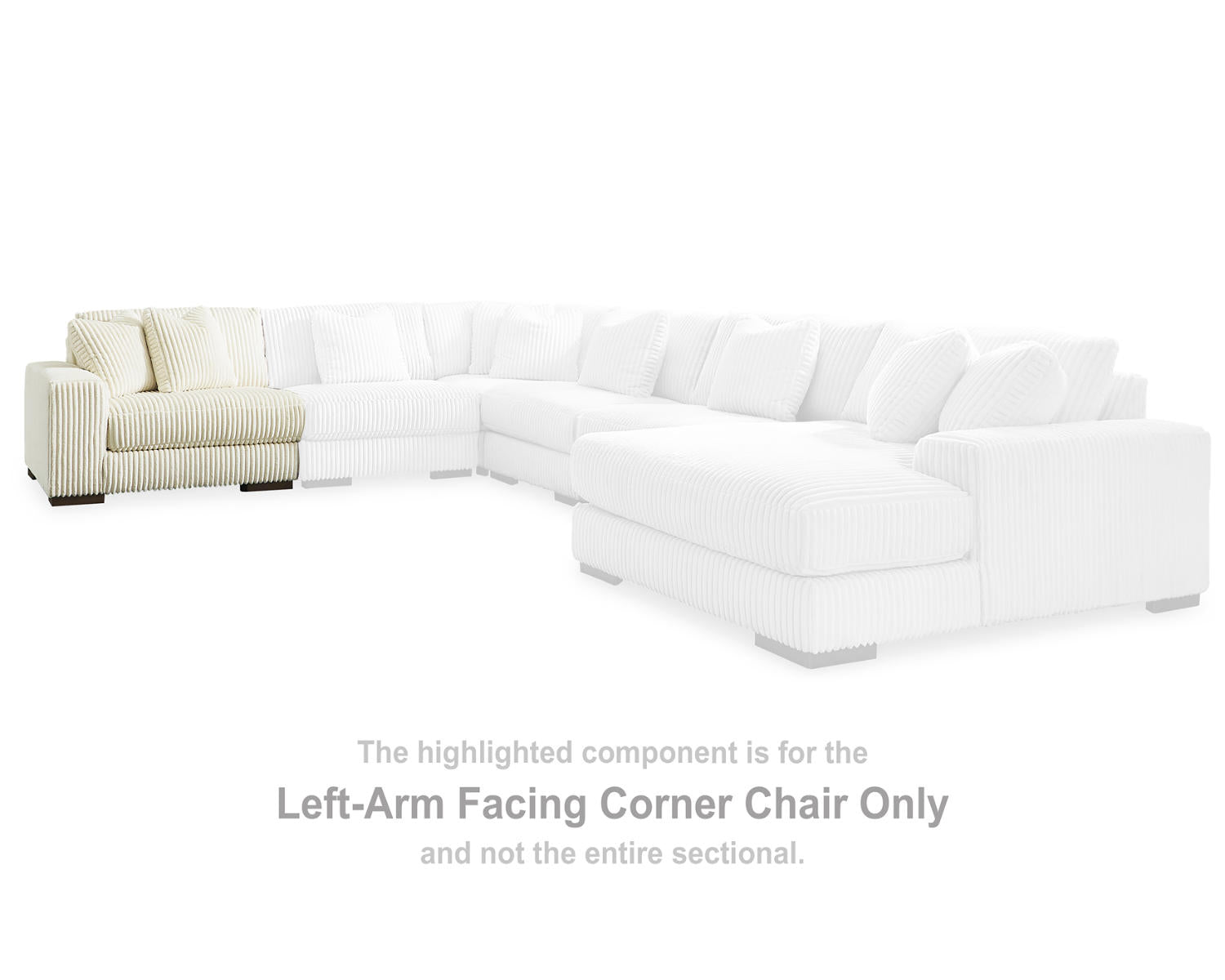 Lindyn Left-Arm Facing Corner Chair