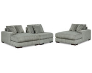 Lindyn 3-Piece Sectional with Double Chaise
