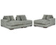 Lindyn 3-Piece Sectional with Double Chaise