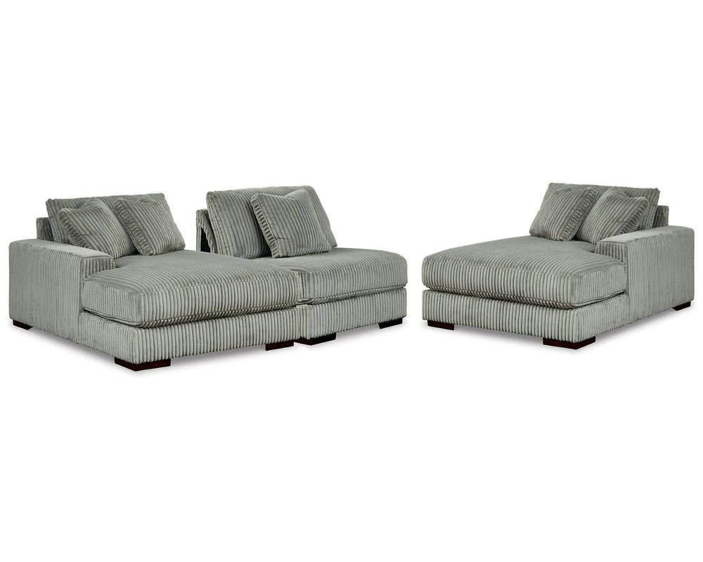Lindyn 3-Piece Sectional with Double Chaise