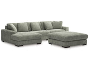 Lindyn 3-Piece Sectional with Ottoman
