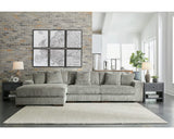 Seccional Lindyn de 3 piezas con chaise longue