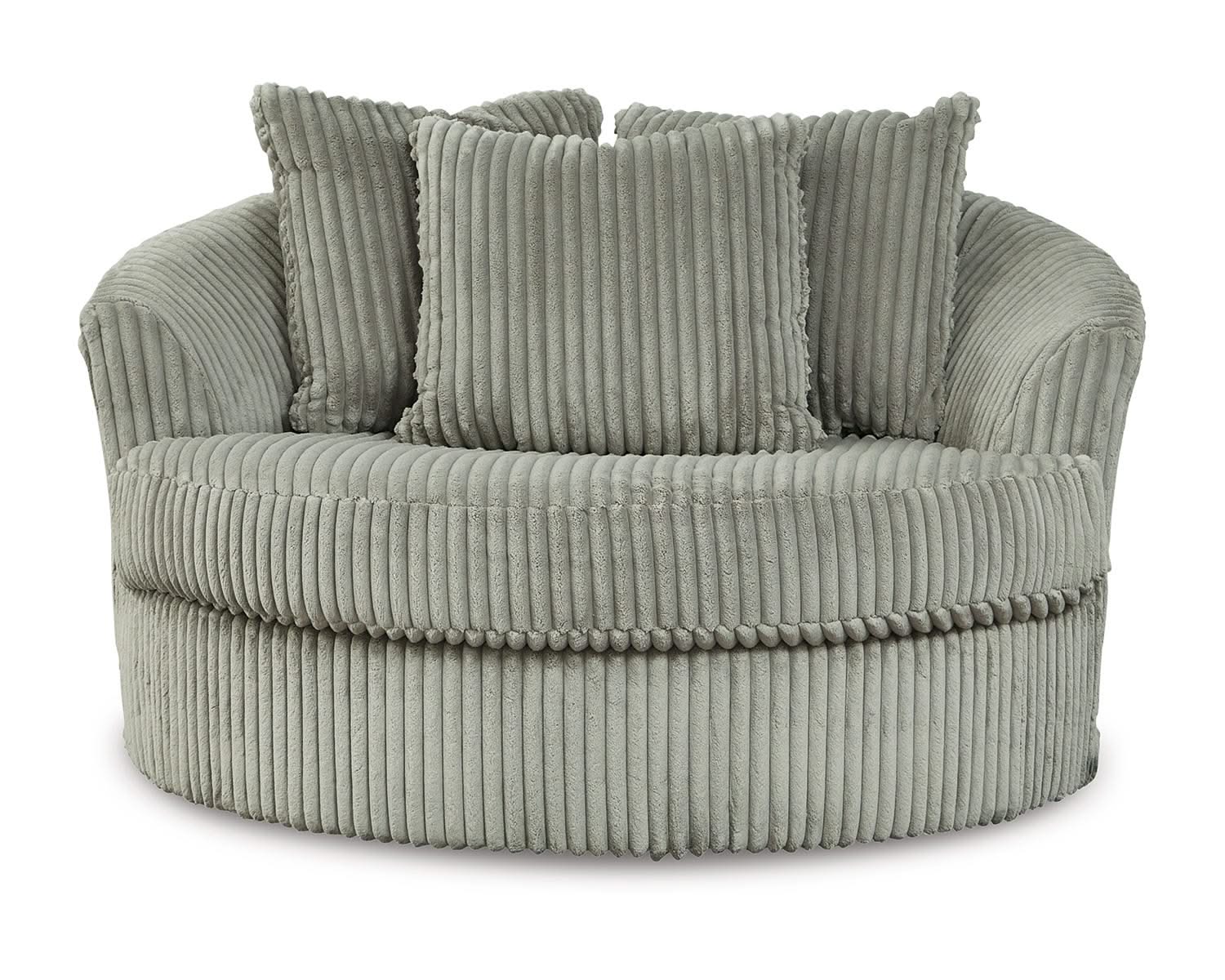 Lindyn Oversized Swivel Accent Chair