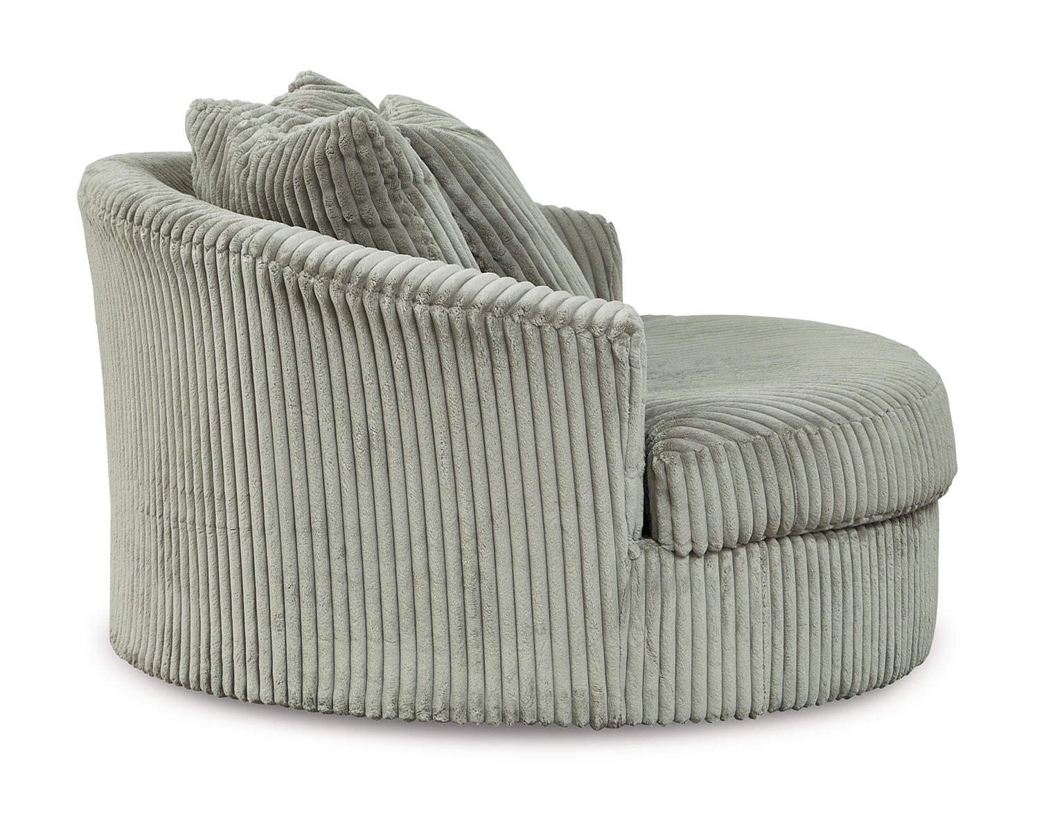 Lindyn Super Chaise with Oversized Swivel Chair