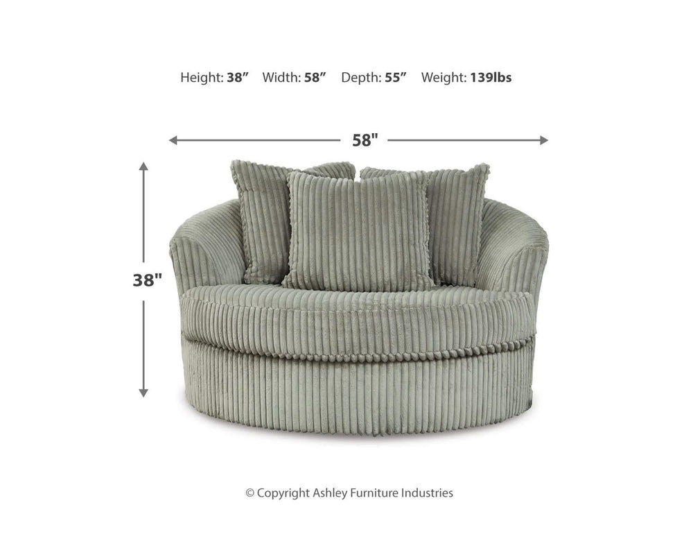 Seccionales Lindyn de 4 piezas con silla