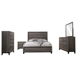 Juego de dormitorio Watson California King de 5 piezas en roble gris