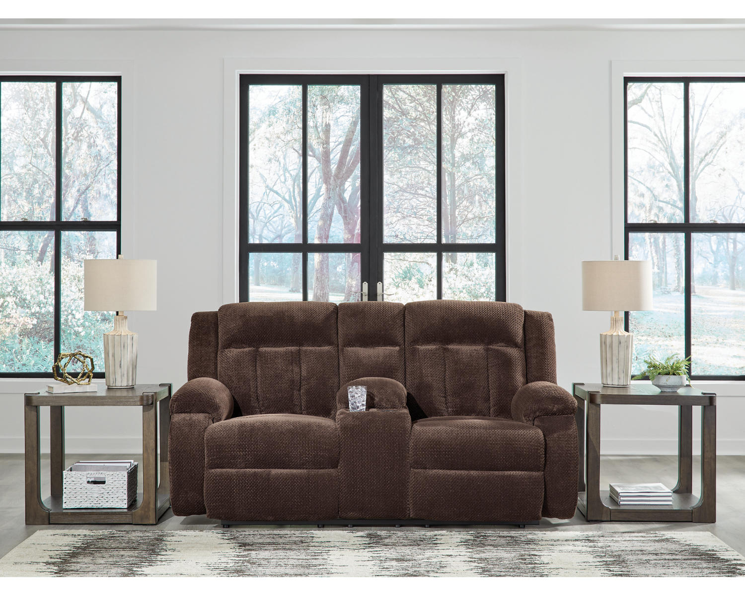 Observation Power Reclining Loveseat with Console