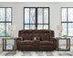Loveseat reclinable eléctrico Observation con consola