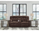 Loveseat reclinable eléctrico Observation con consola
