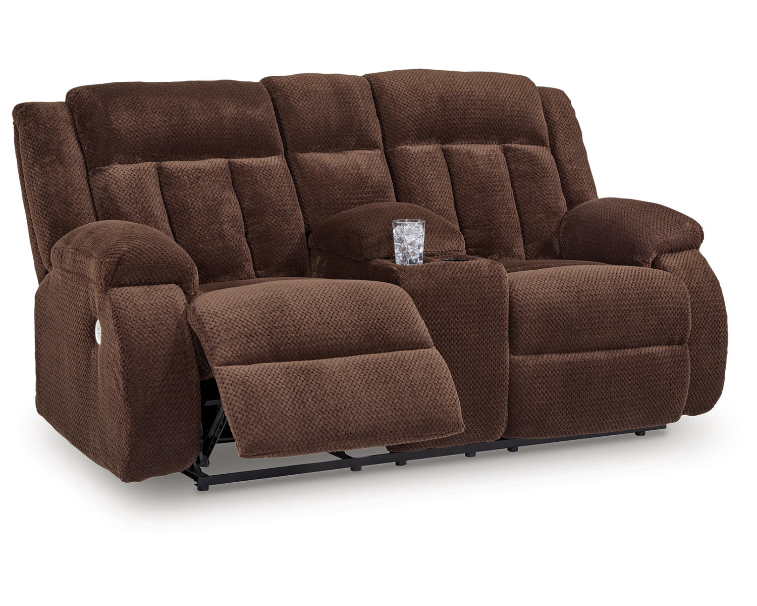 Observation Power Reclining Loveseat with Console