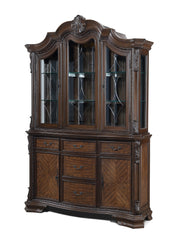 2149-9P KIERA DINING GROUP-COFFEE BROWN