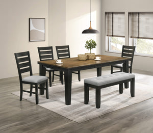 BARDSTOWN SIDE CHAIR WHEAT CHARCOAL