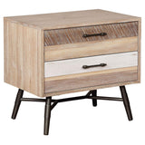 Juego de dormitorio Marlow California King de 5 piezas, aserrado en bruto, multicolor