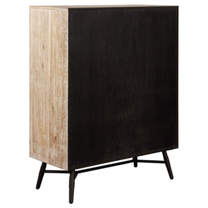 Juego de dormitorio Marlow California King de 5 piezas, aserrado en bruto, multicolor