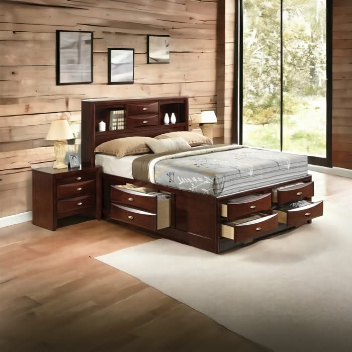 Ireland Full Bed W/Storage