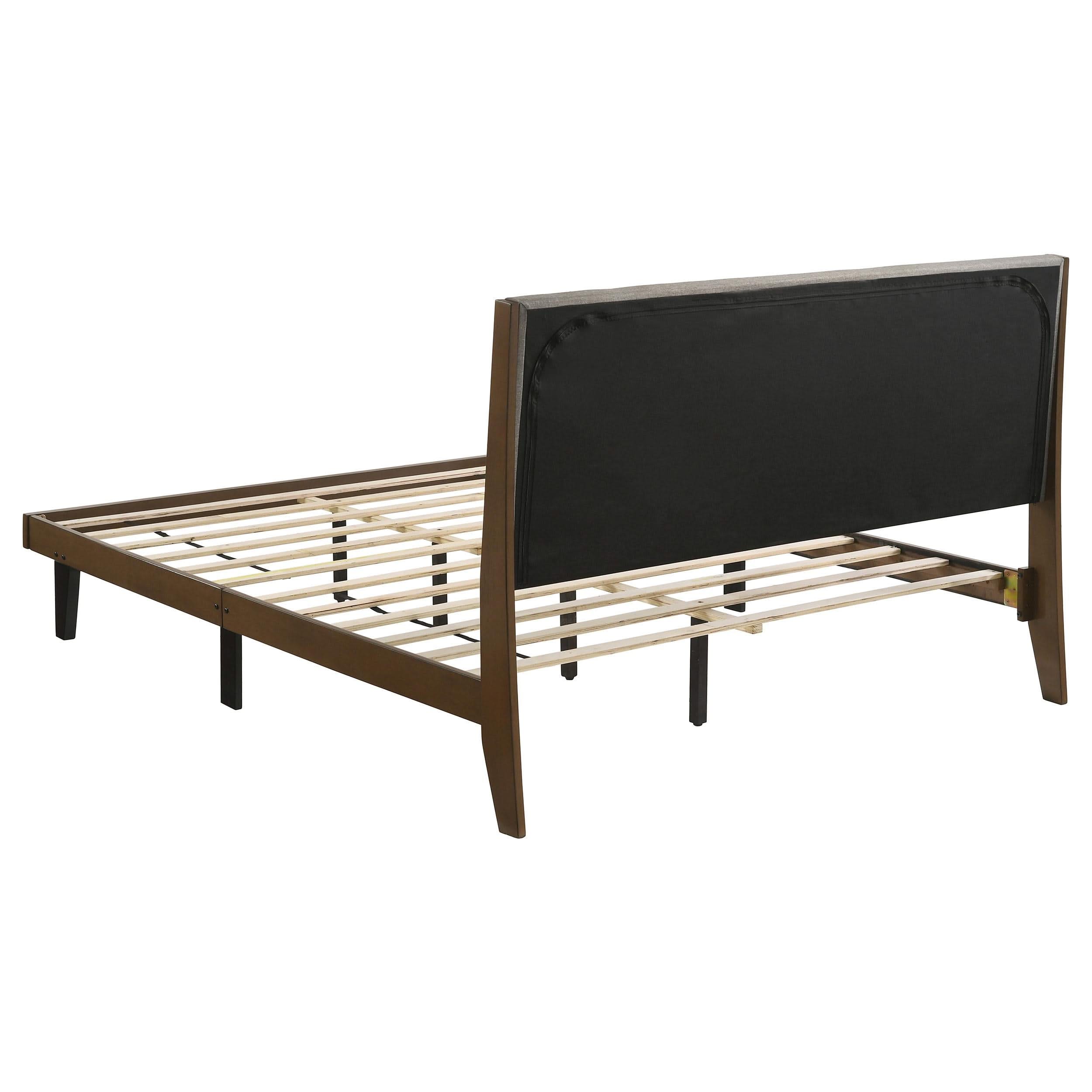 Juego de dormitorio Queen de 4 piezas Mays en nogal