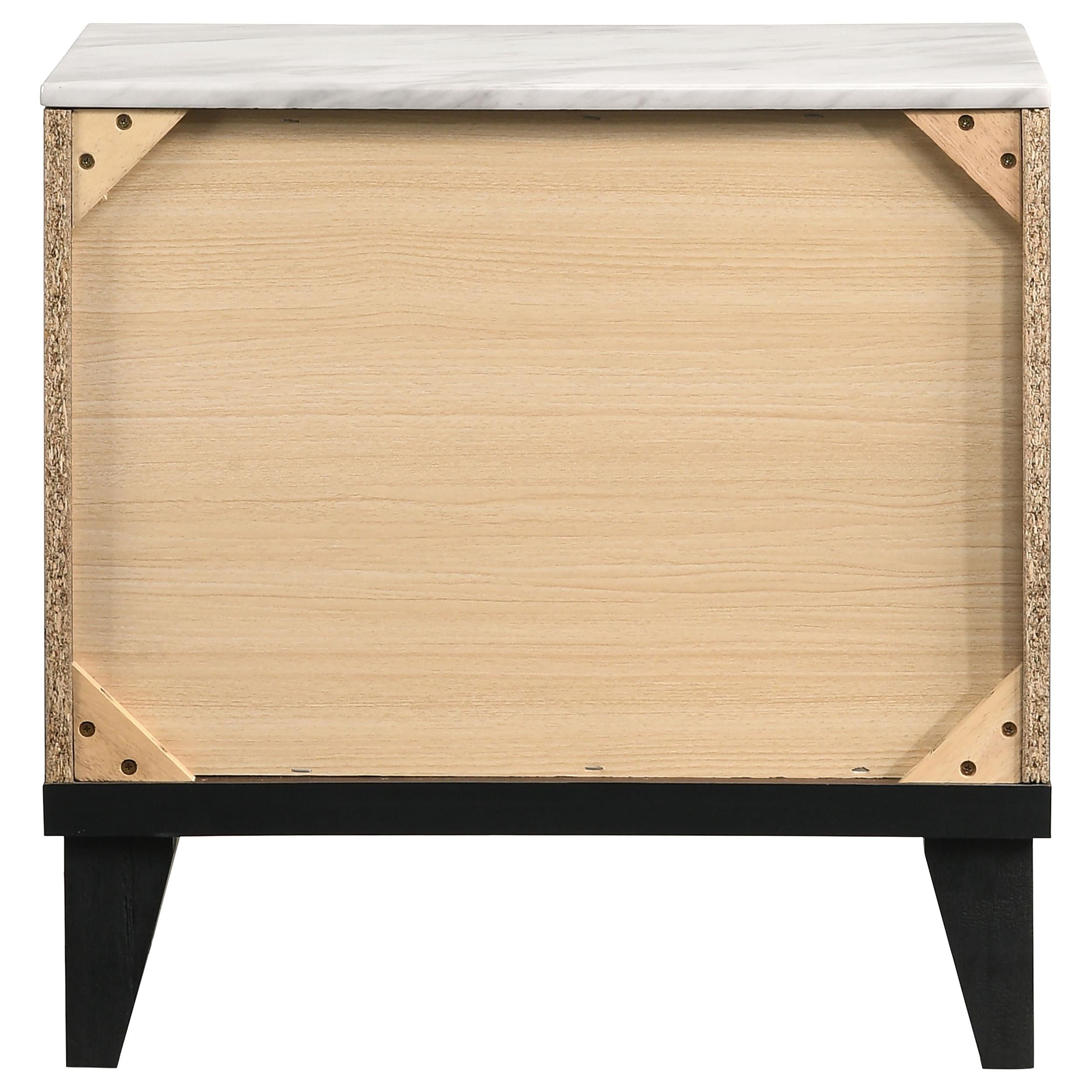 Mays 2-drawer Nightstand Walnut