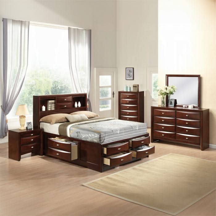Ireland Queen Bed W/Storage