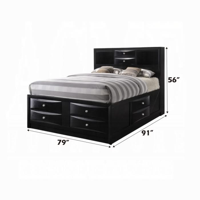 Ireland EK Bed W/Storage