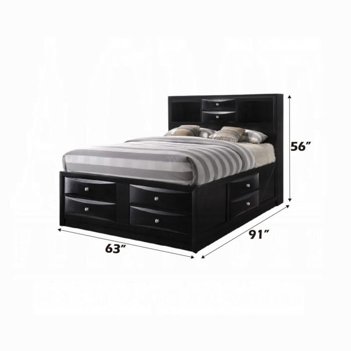 Ireland Queen Bed W/Storage