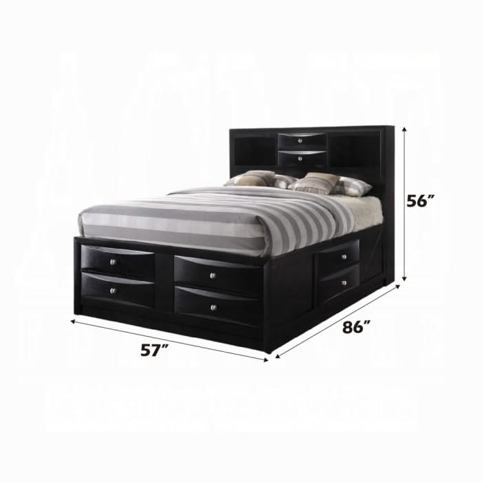 Ireland Full Bed W/Storage