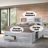 Ireland EK Bed W/Storage