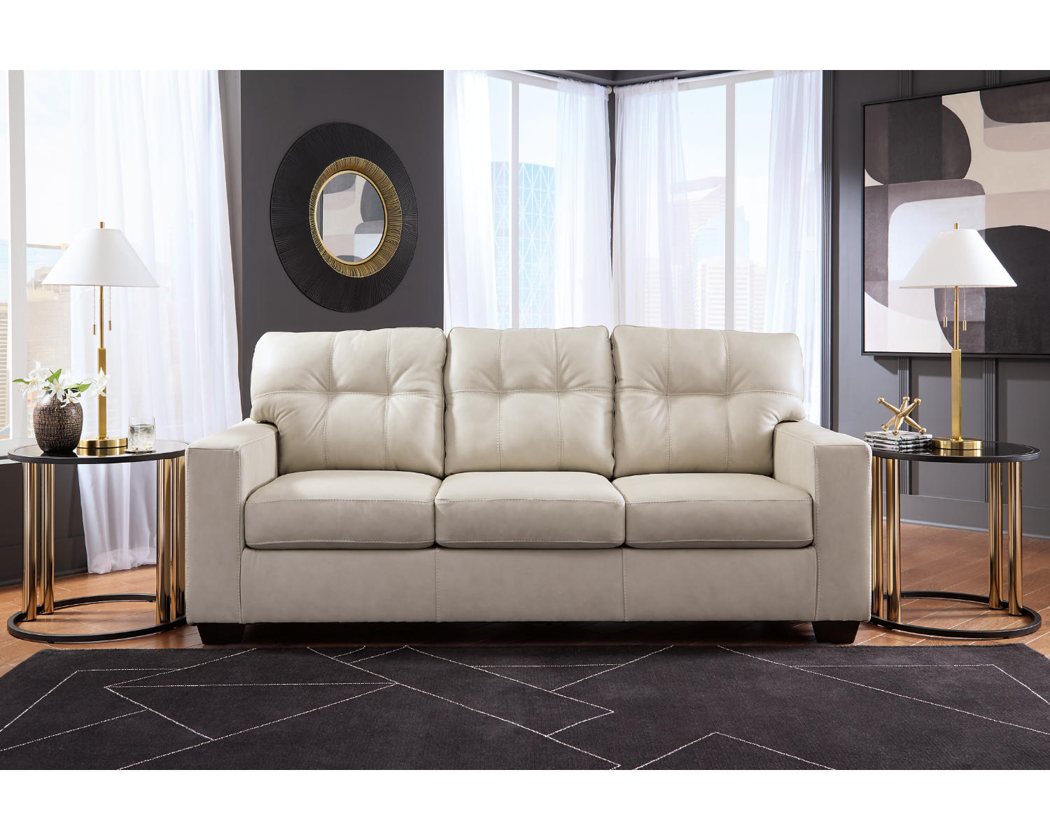 Santorine Sofa and Loveseat
