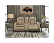 Next-Gen DuraPella Power Reclining Loveseat with Console