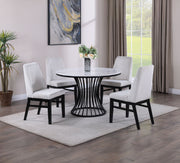 2201LG-5P HADLEY DINING GROUP LIGHT GREY