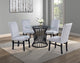 TRACY SIDE CHAIR LIGHT GREY