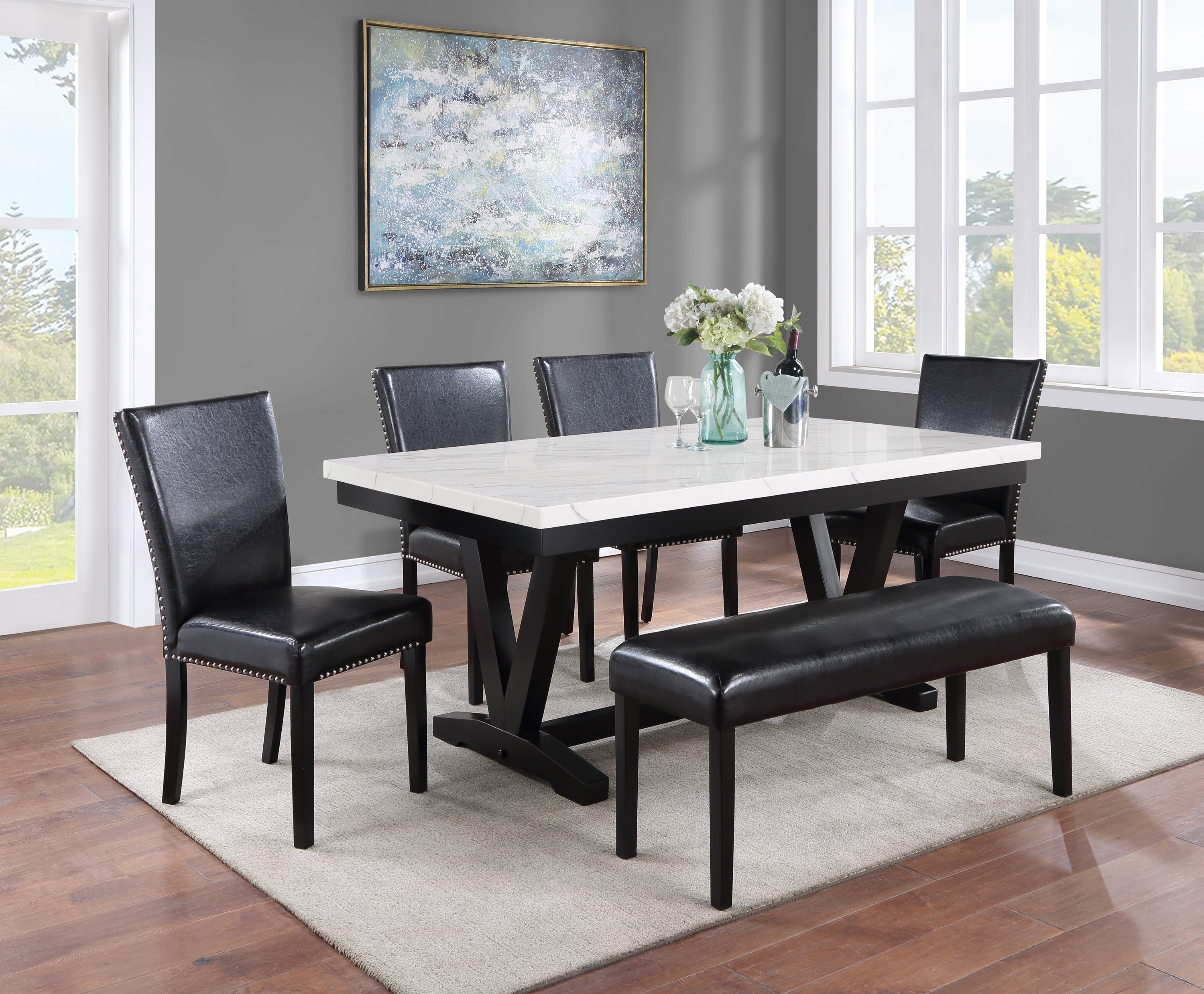 2222WH-6P TANNER DINING GROUP