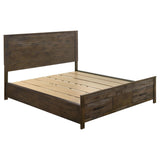 Woodmont 5-piece California King Bedroom Set Golden Brown