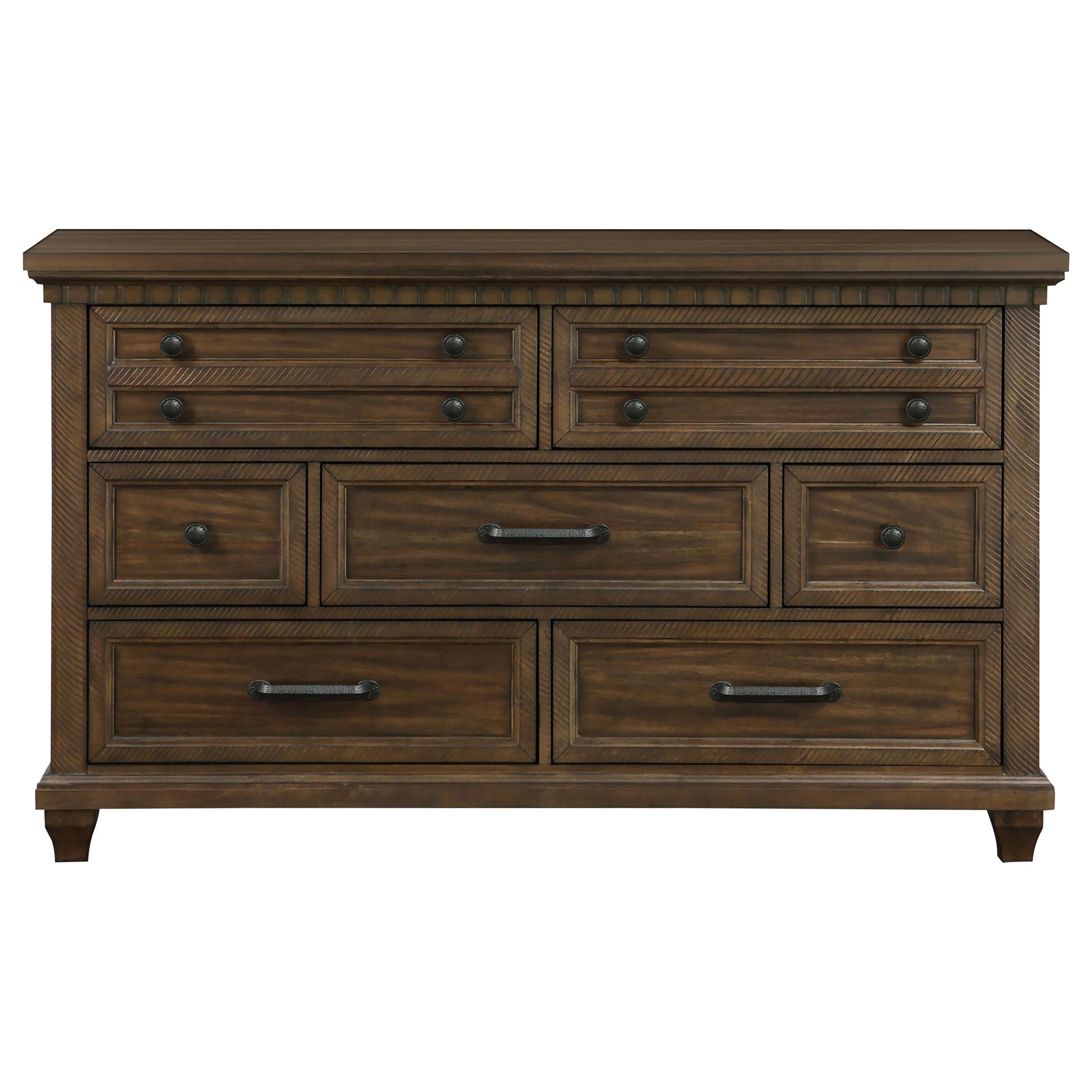 Bennington 4-piece Eastern King Bedroom Set Acacia Brown
