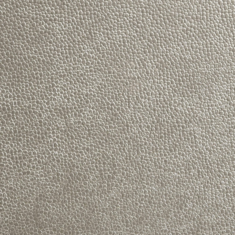 Cama Queen con paneles de madera Salford, color plata metalizada