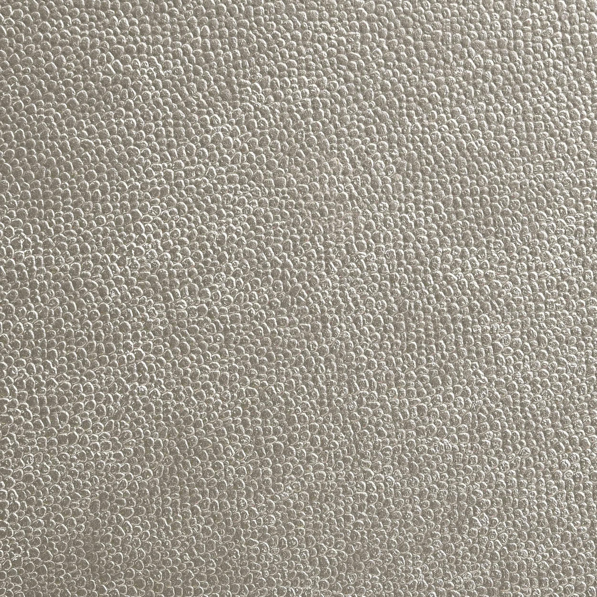 Cama Queen con paneles de madera Salford, color plata metalizada