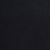 Cama doble Marceline Wood con paneles LED, color negro