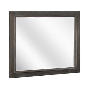 Espejo rectangular Atascadero de carbono desgastado