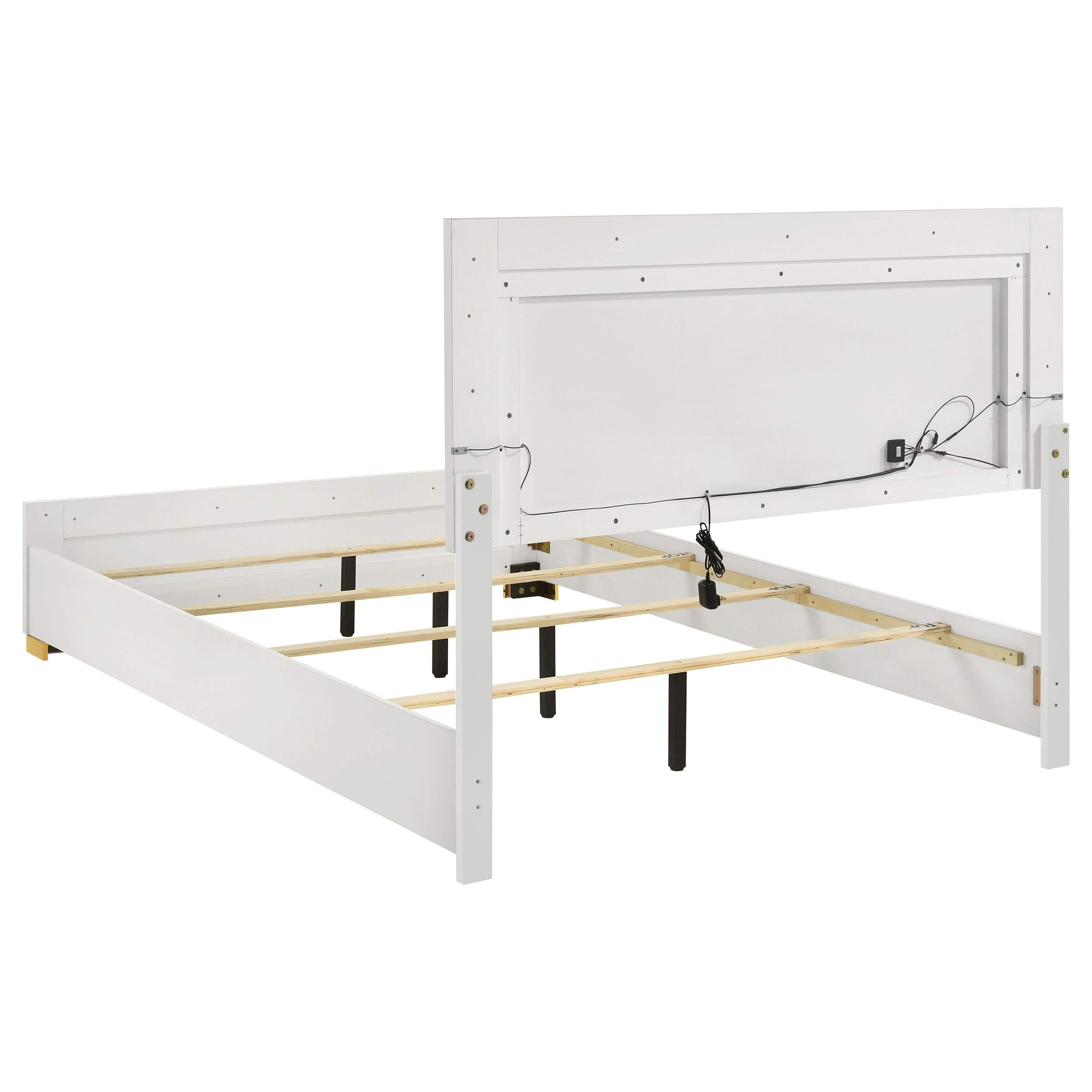 Marceline 4-piece Eastern King Bedroom Set White