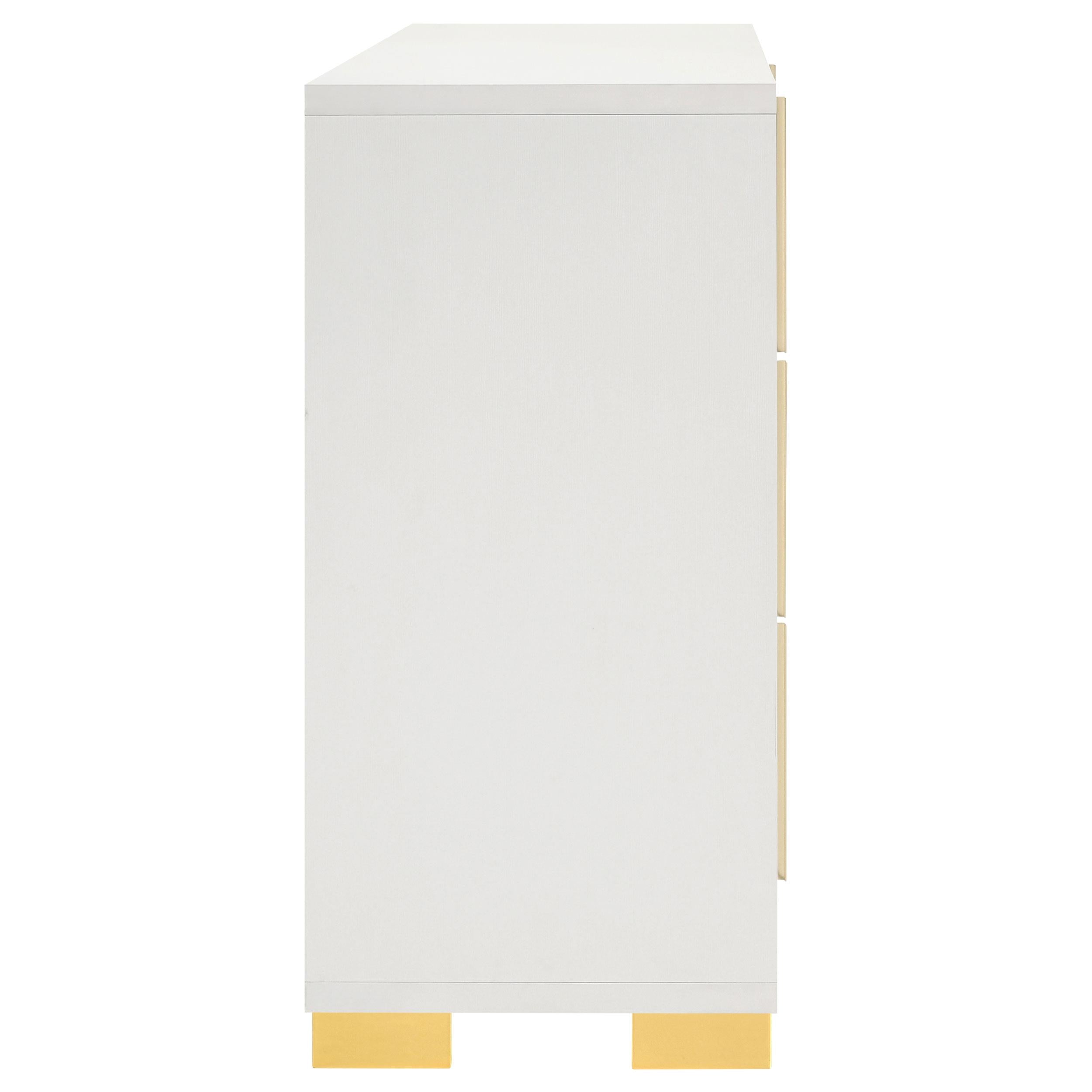 Marceline 6-drawer Dresser White