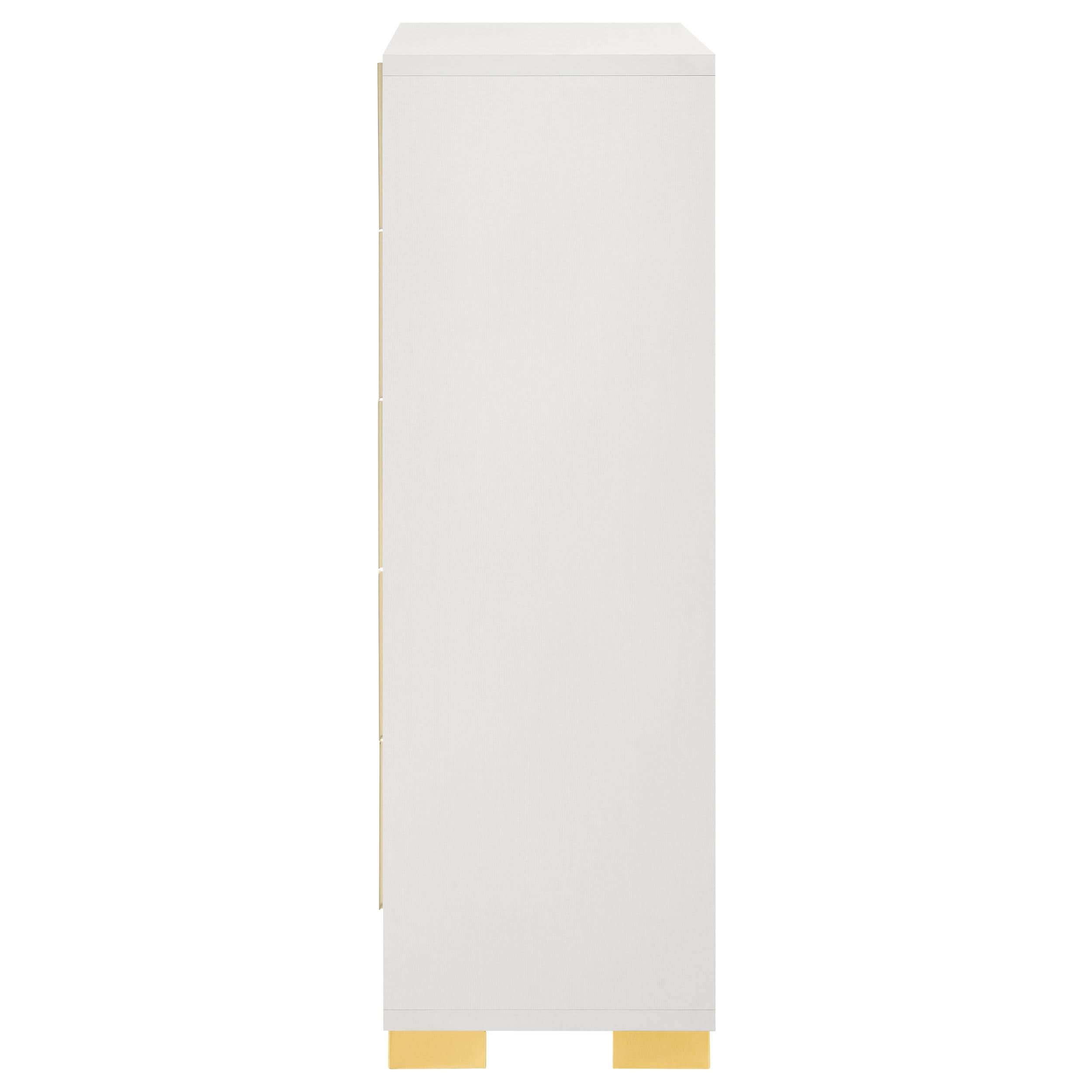 Marceline 5-drawer Bedroom Chest White