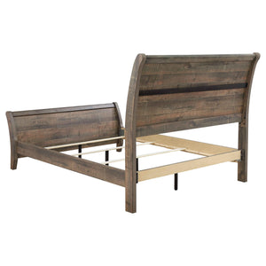 Juego de dormitorio Frederick California King de 5 piezas, roble desgastado