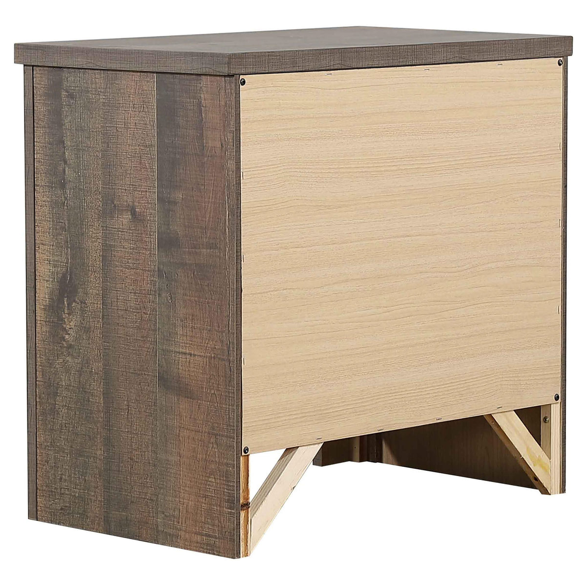 Juego de dormitorio Frederick California King de 5 piezas, roble desgastado