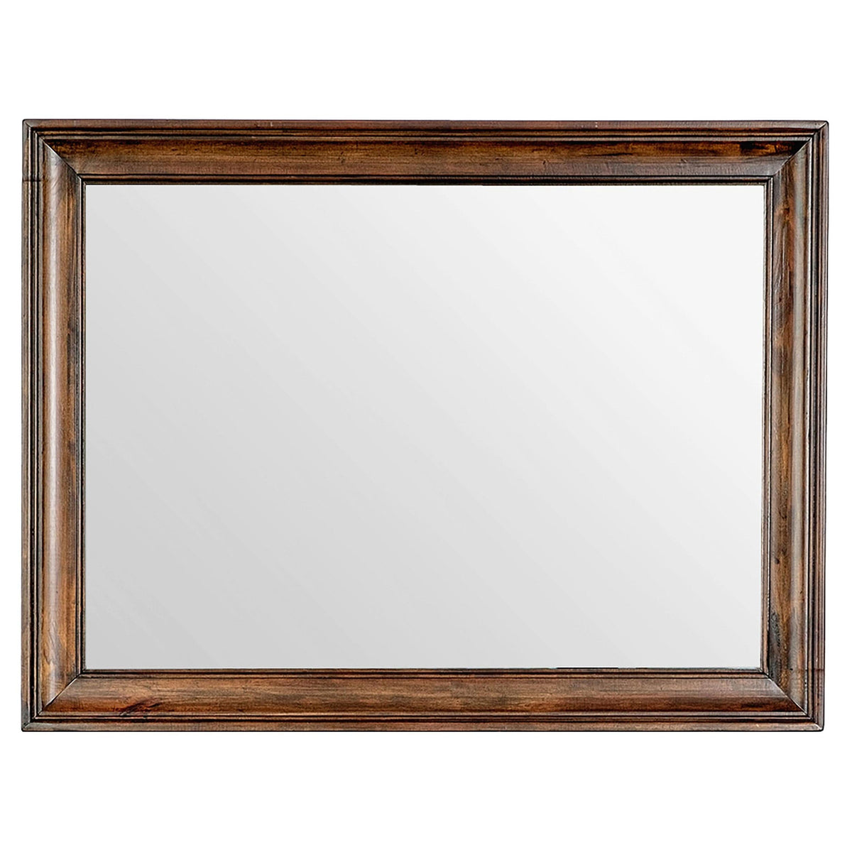 Juego de dormitorio Avenue Queen de 4 piezas, marrón bruñido desgastado