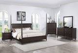 Juego de dormitorio Emberlyn de 5 piezas tamaño Queen en marrón